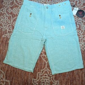 Men's Aqua Cargo Shorts